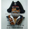 polyresin pirate figurine